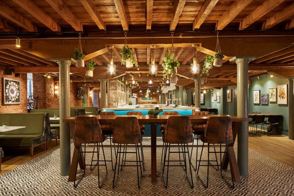 Breakfast, lunch, dinner served; British cuisine 