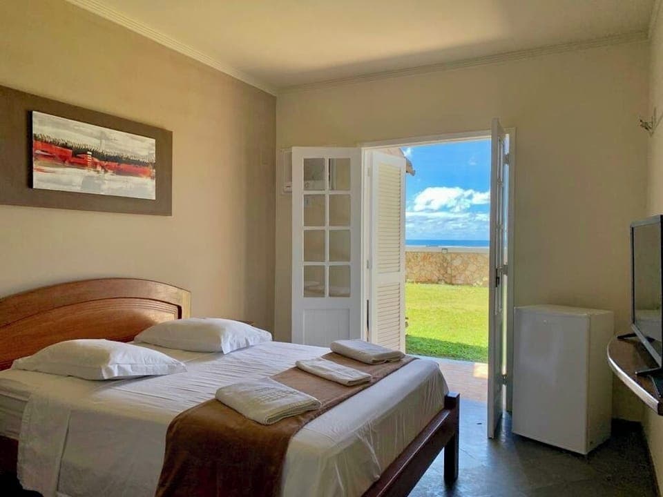 Traditional Double Room, 1 Double Bed, Beach View | Minibar, in-room safe, iron/ironing board, free WiFi