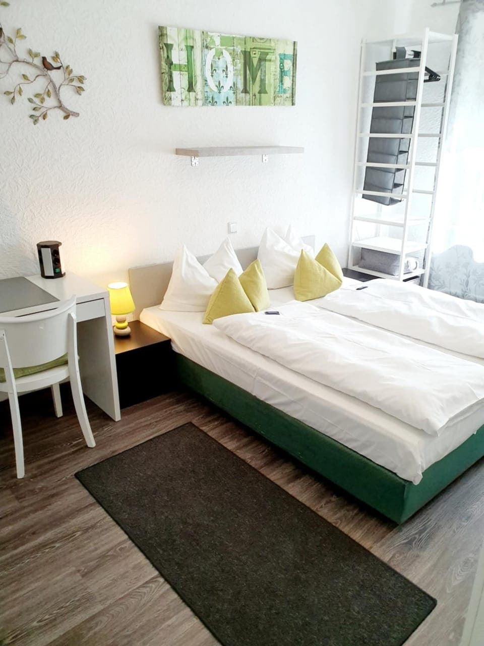 Minibar, desk, blackout drapes, free WiFi