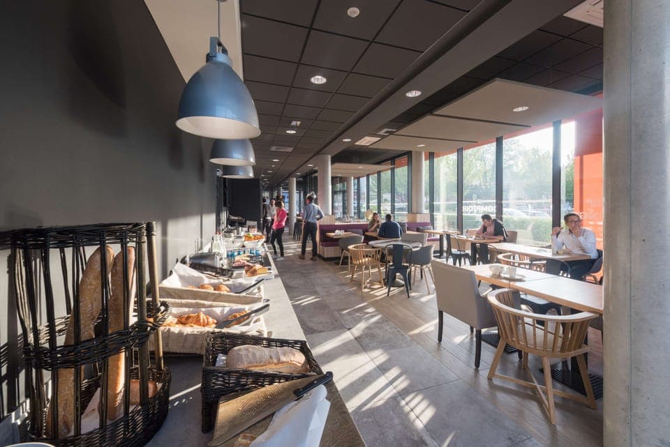 Daily buffet breakfast (EUR 13.90 per person)