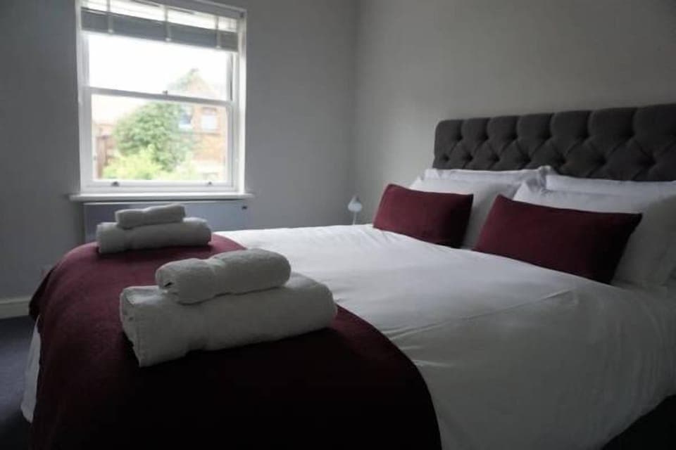 Superior Apartment, 1 King Bed | 1 bedroom, desk, laptop workspace, iron/ironing board