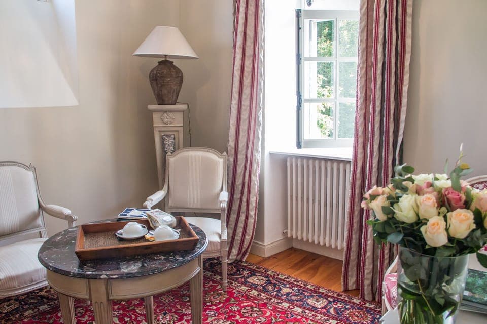 Superior Suite, Ensuite, Garden View (Suite Sainte Croix) | Living area | 32-inch flat-screen TV with digital channels, TV