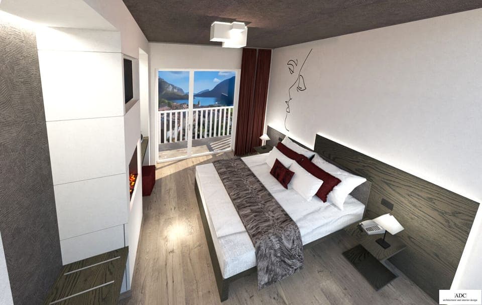 Superior Double Room, Lake View | In-room safe, desk, blackout drapes, free WiFi