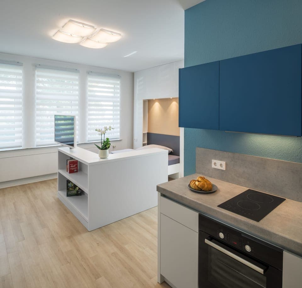 Apartment, Ground Floor | Private kitchen | Fridge, microwave, stovetop, dishwasher