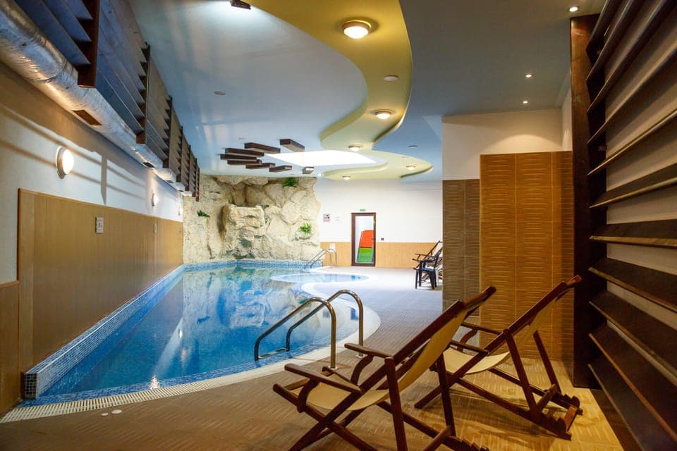 Indoor pool, a lap pool
