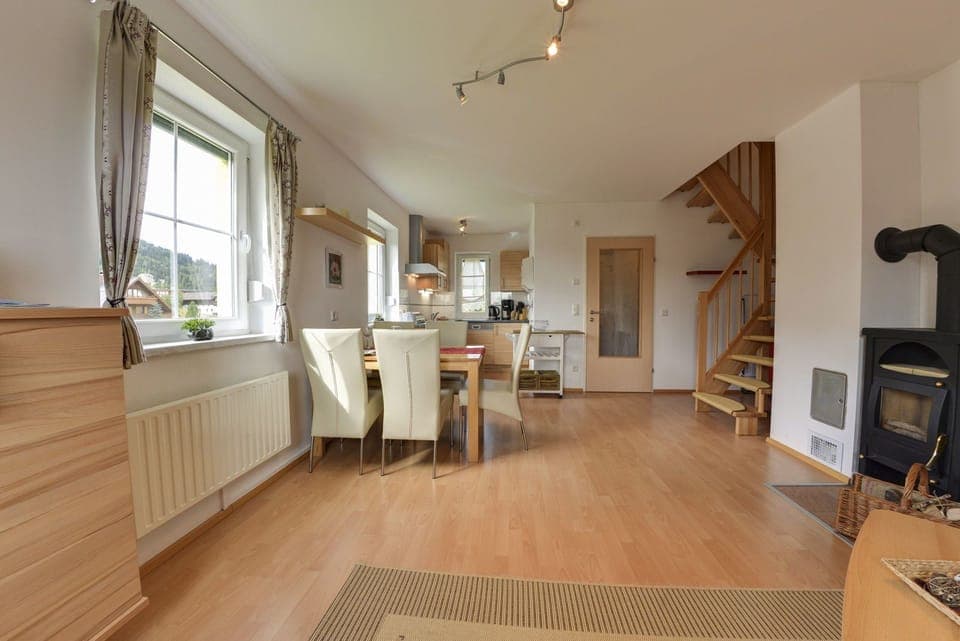 Apartment (1 & 3 House 33a) | Living room | Flat-screen TV, fireplace