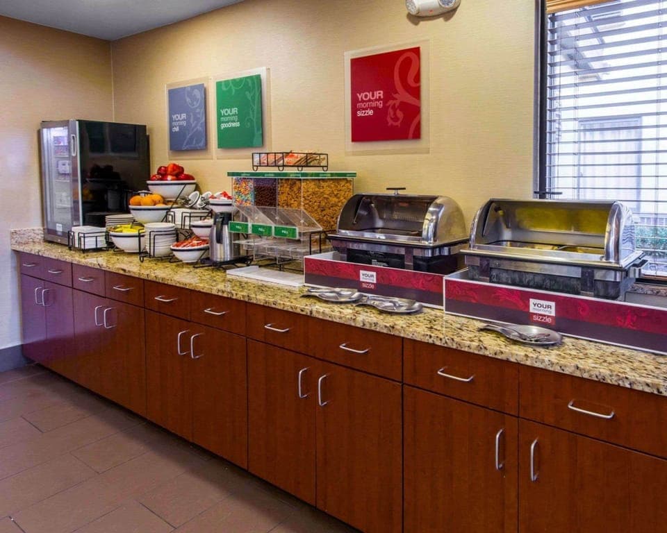 Free daily on-the-go breakfast