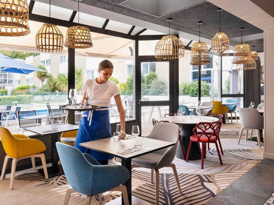 Breakfast, lunch, dinner served; French cuisine, pool views 