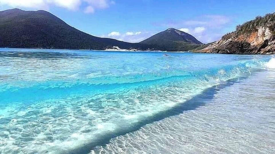 Beach nearby, white sand, beach shuttle, 5 beach bars