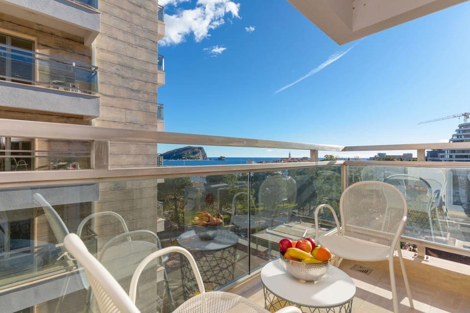 Apartment, 1 Bedroom, Balcony, Sea View | Balcony