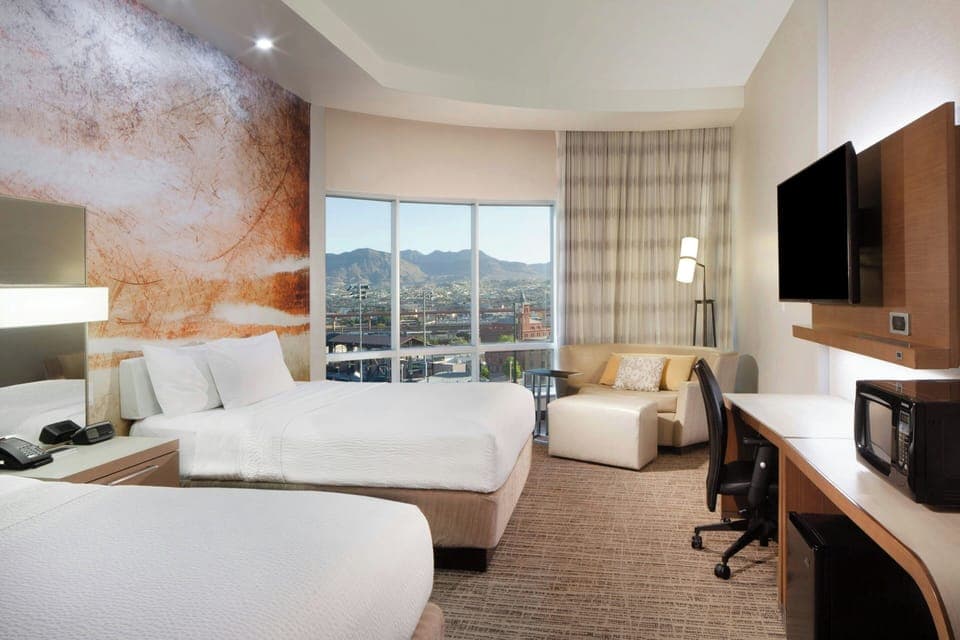 Desk, laptop workspace, soundproofing, iron/ironing board