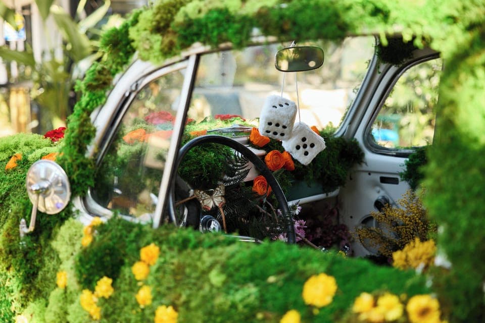 Check-in/check-out kiosk