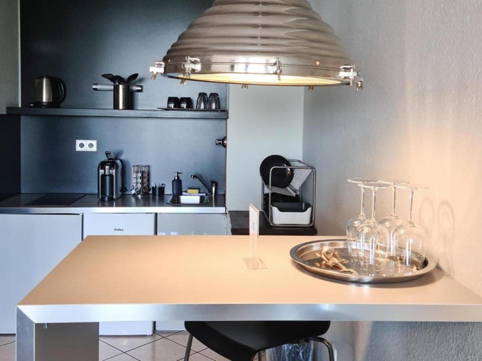 Comfort Apartment | Private kitchen | Fridge, stovetop, espresso maker, coffee/tea maker