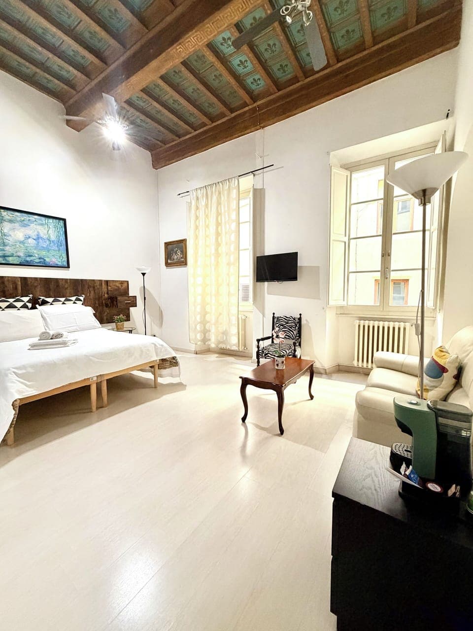 Basic Double or Twin Room, Shared Bathroom | Premium bedding, desk, soundproofing, iron/ironing board