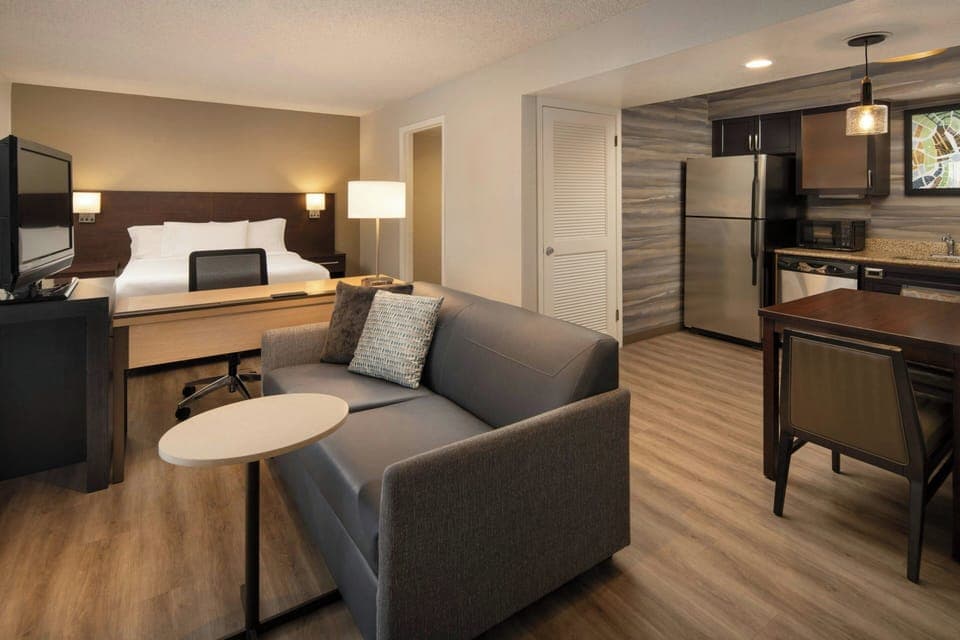 Premium bedding, individually furnished, desk, laptop workspace