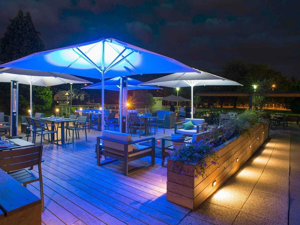 Breakfast, lunch, dinner served; French cuisine, pool views 