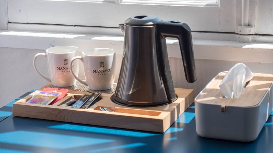 Individually decorated, individually furnished, blackout drapes