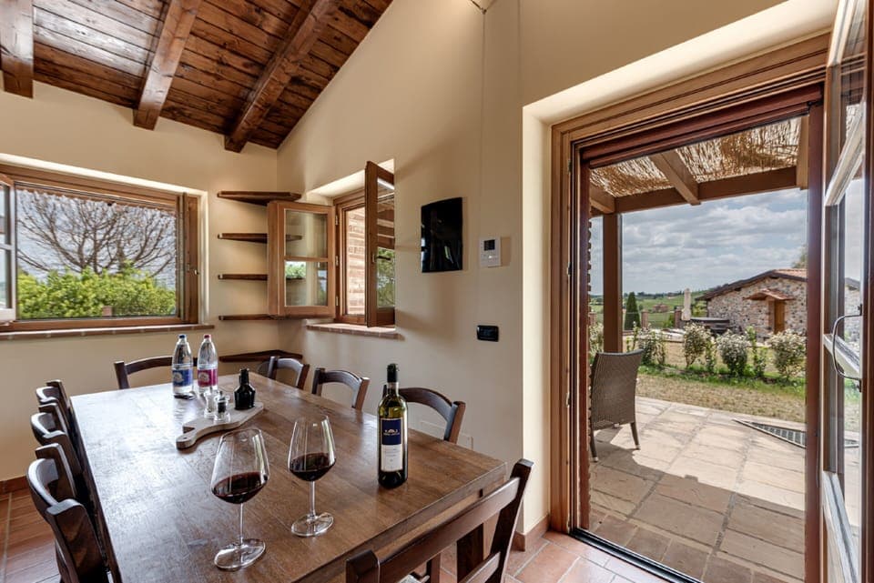 Deluxe Villa, 1 Bedroom, Hot Tub (Villa Rosa) | Living area | 55-inch Smart TV with digital channels