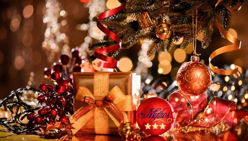 Dinner served, Greek cuisine