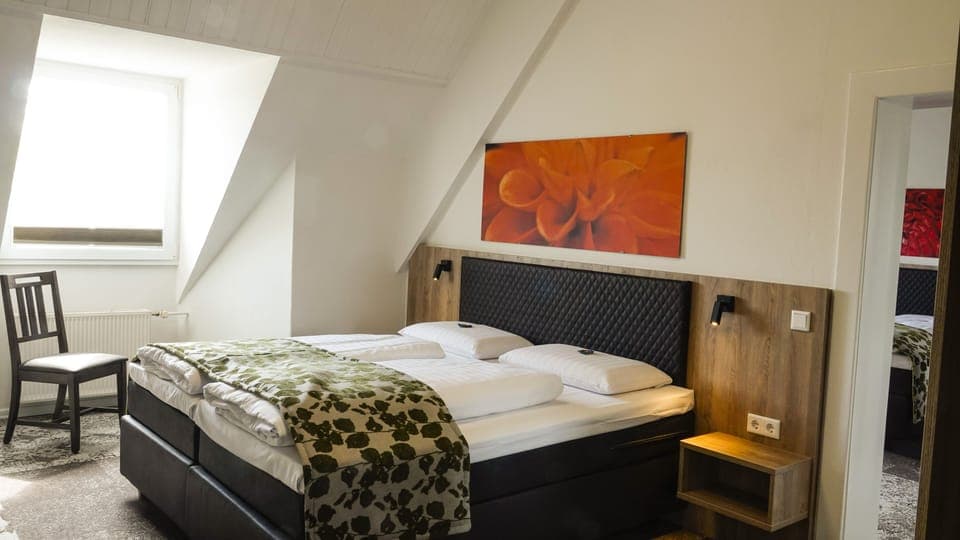 Ferienwohnung Witwe & Bolte | In-room safe, desk, soundproofing, iron/ironing board