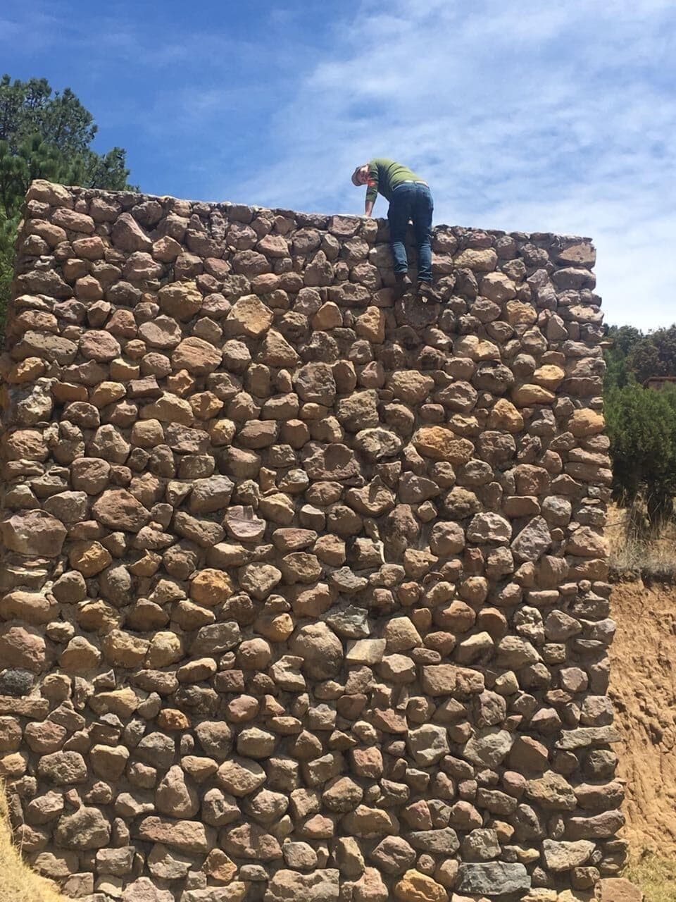 Rock climbing wall - indoor
