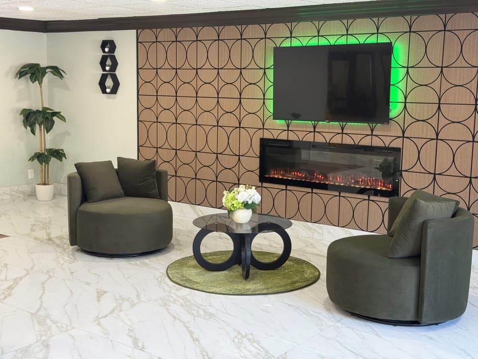 Lobby sitting area