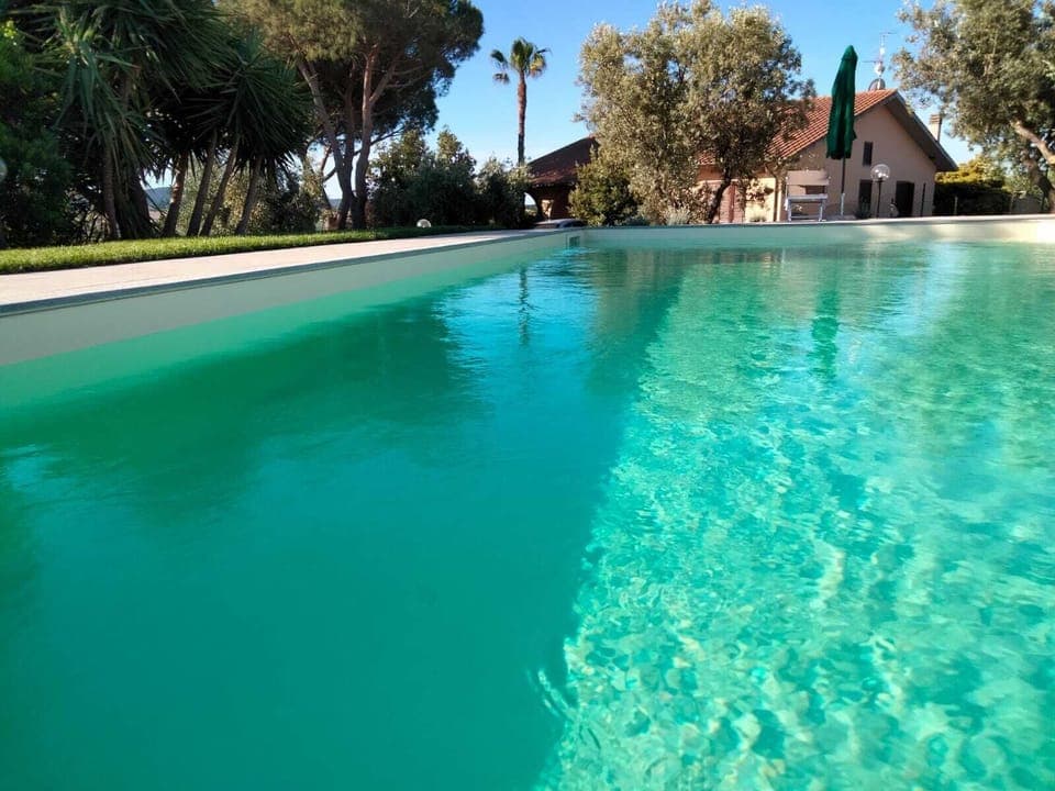 Seasonal outdoor pool