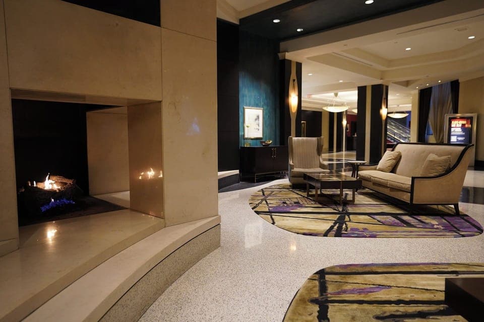 Lobby sitting area