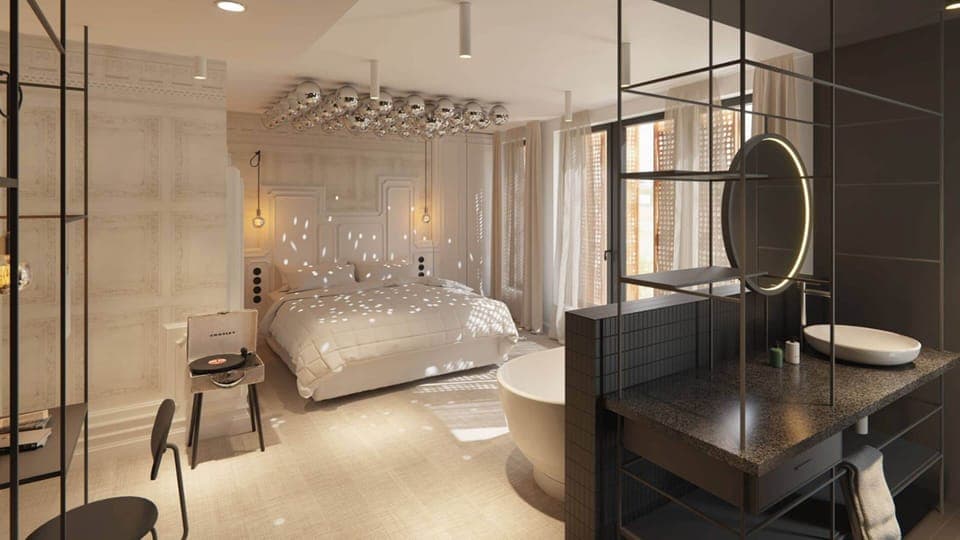 Large Plus Double Room | Premium bedding, down comforters, minibar, in-room safe