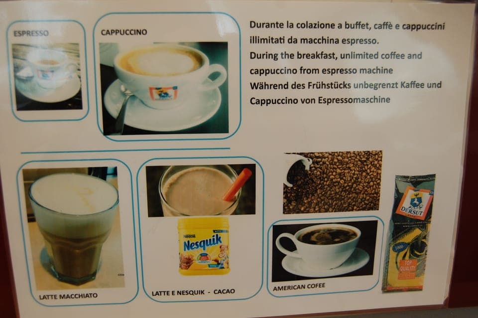 Daily buffet breakfast (EUR 8 per person)