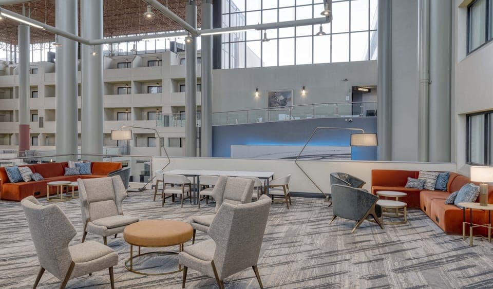 Breakfast, lunch and dinner served