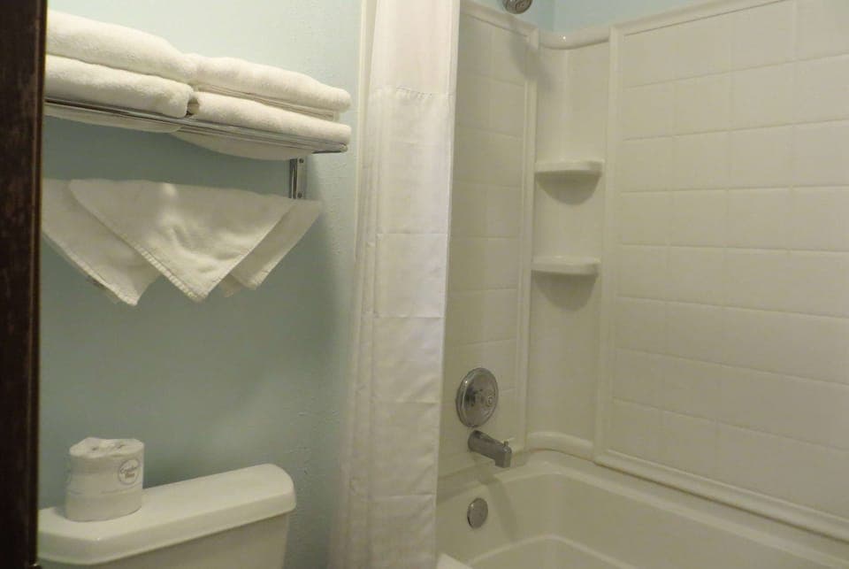Standard Room, 2 Queen Beds | Desk, blackout drapes, iron/ironing board, free cribs/infant beds