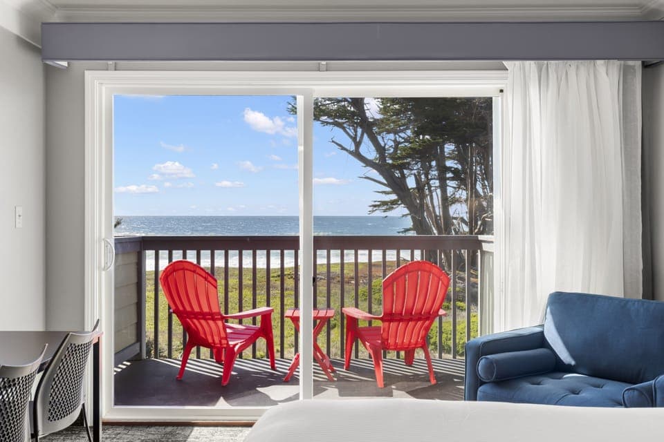 Two Queen Beds with Ocean View | Terrace/patio