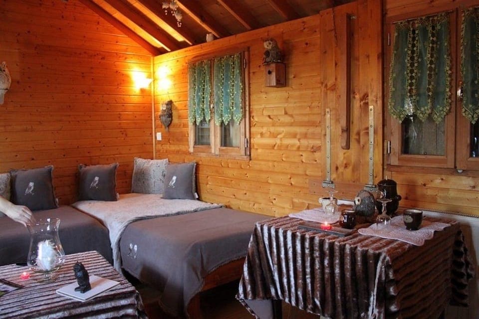 Cabin (Cabane dans les Arbres) | Living area