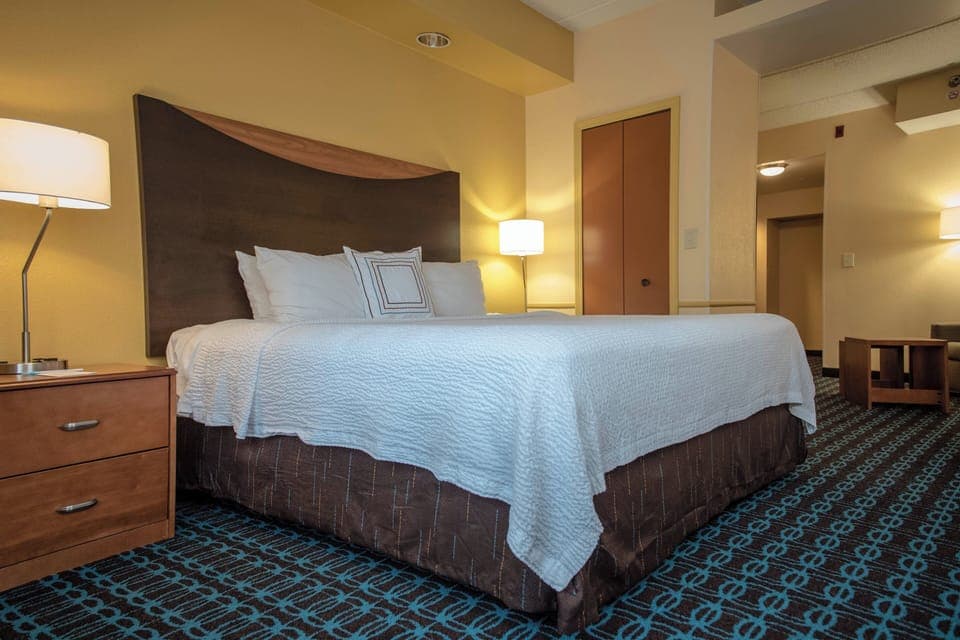 Suite, 1 King Bed with Sofa bed | Premium bedding, pillowtop beds, in-room safe, desk