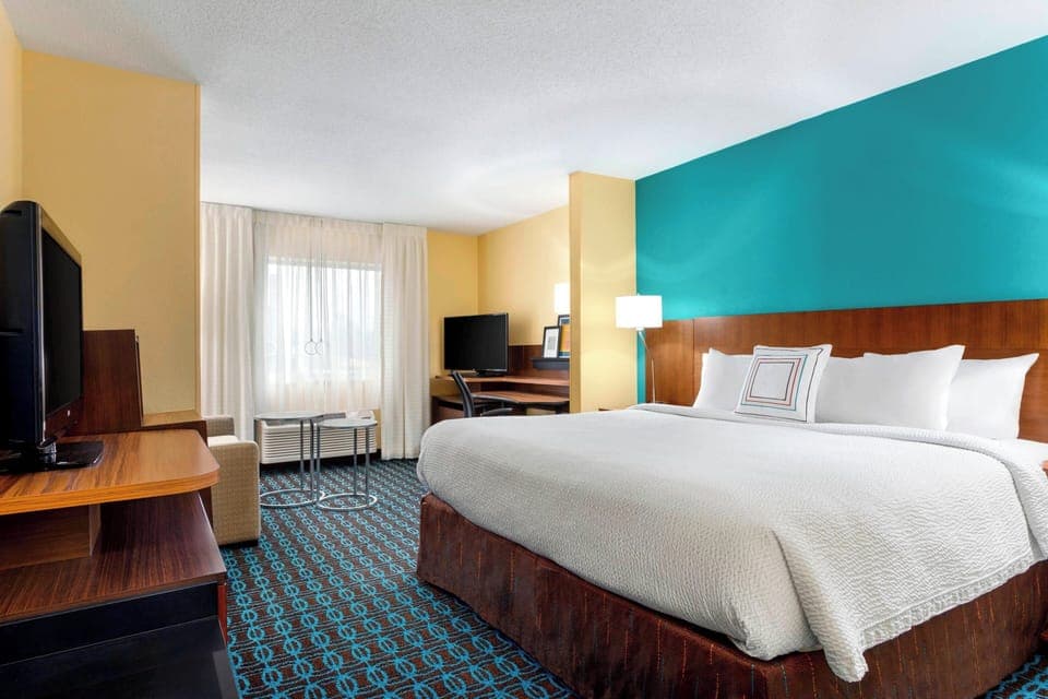 In-room safe, desk, blackout drapes, iron/ironing board