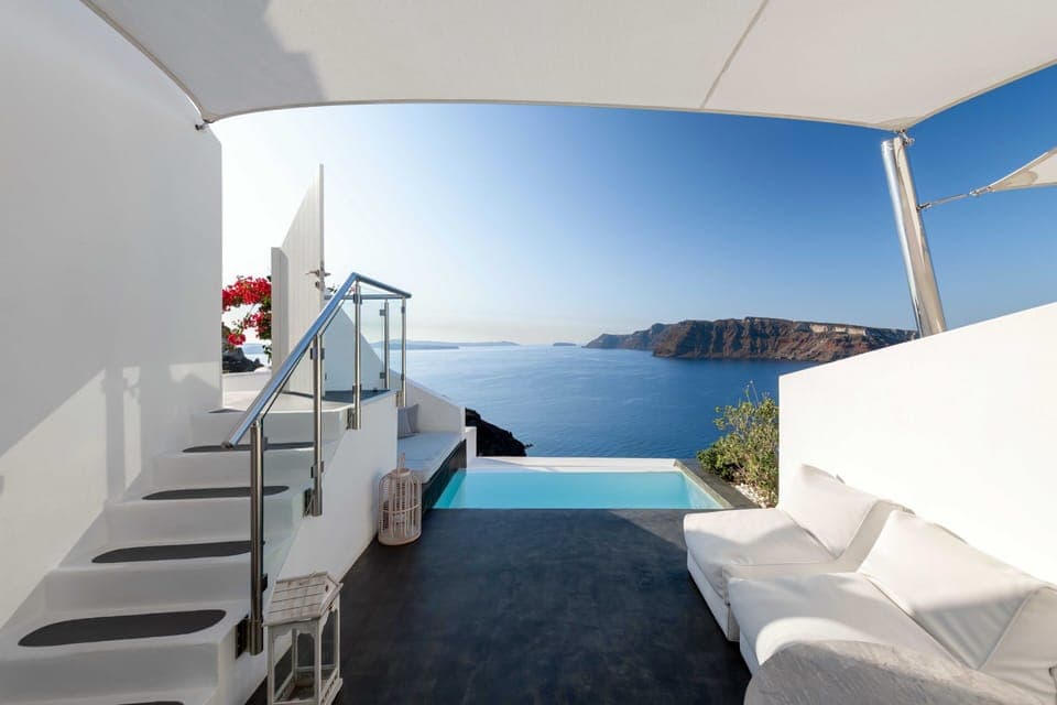 Suite (Cave, Plunge Pool Heated) | Terrace/patio