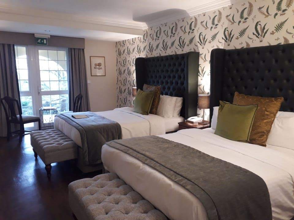 In-room safe, desk, laptop workspace, iron/ironing board