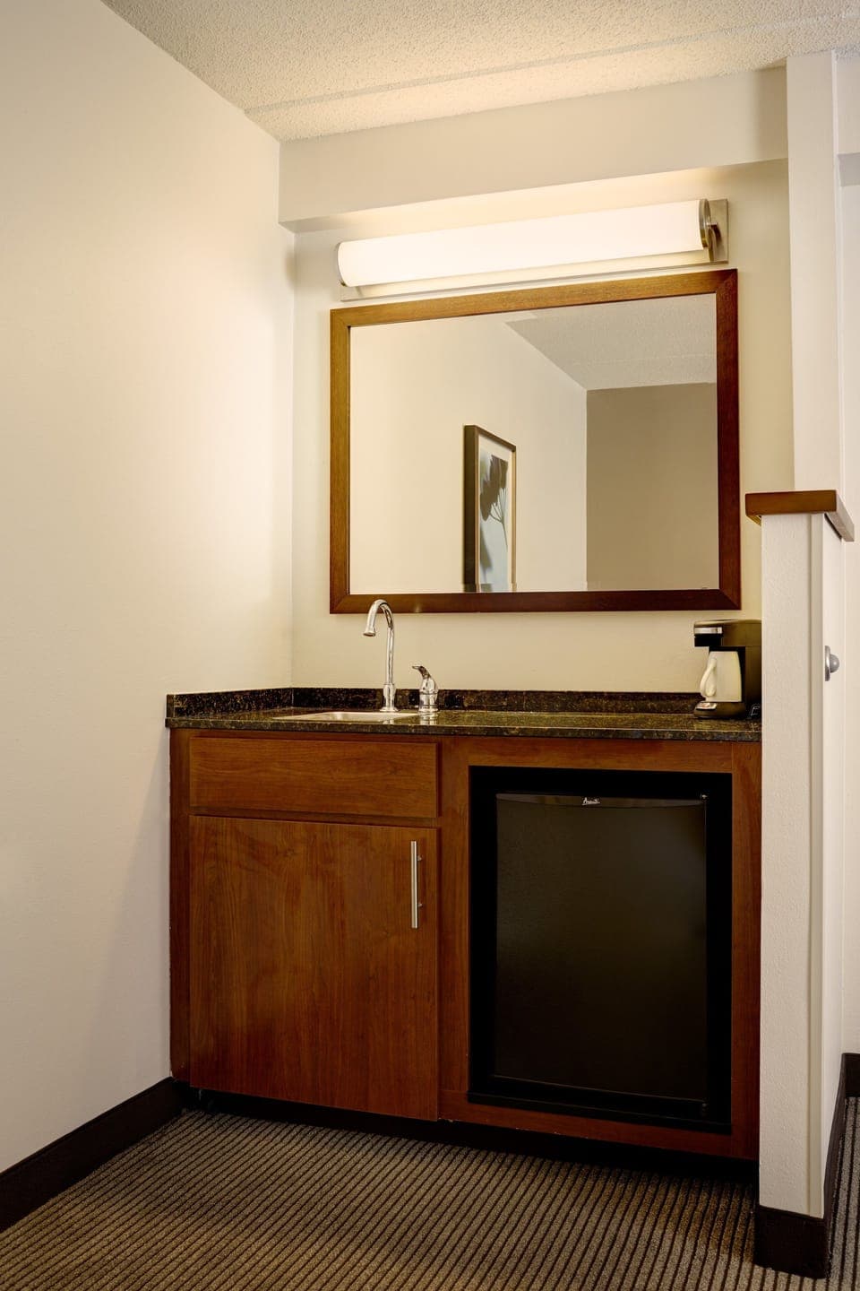 42-inch LCD TV with cable channels, TV, pay movies