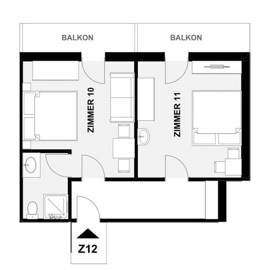 Family Apartment, Balcony | Floor plan