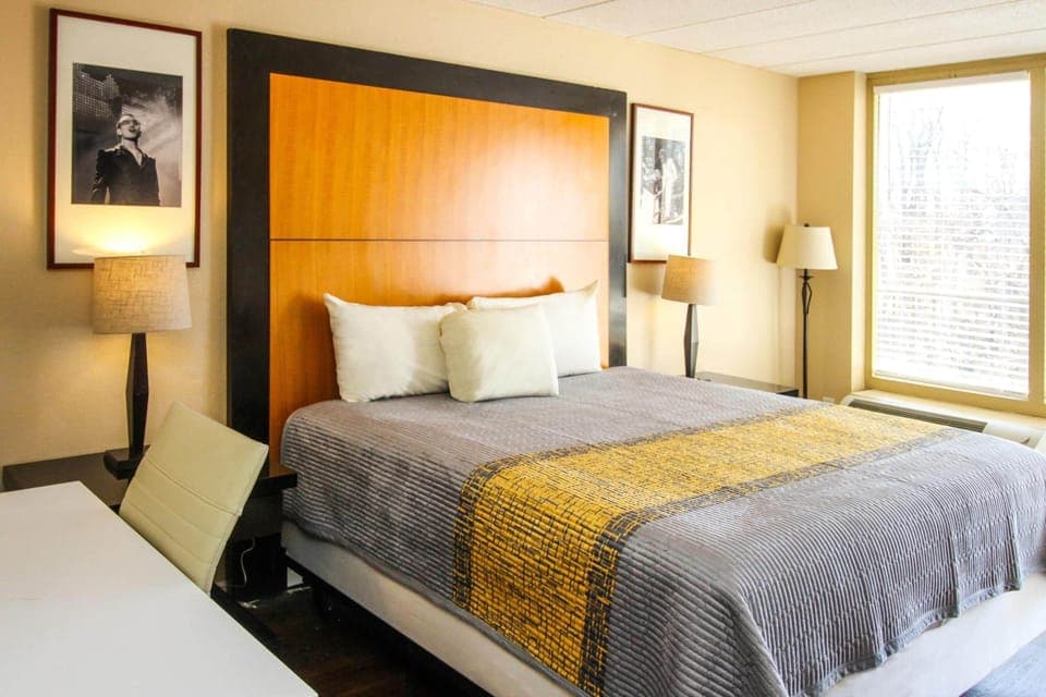 Desk, free WiFi, bed sheets, wheelchair access
