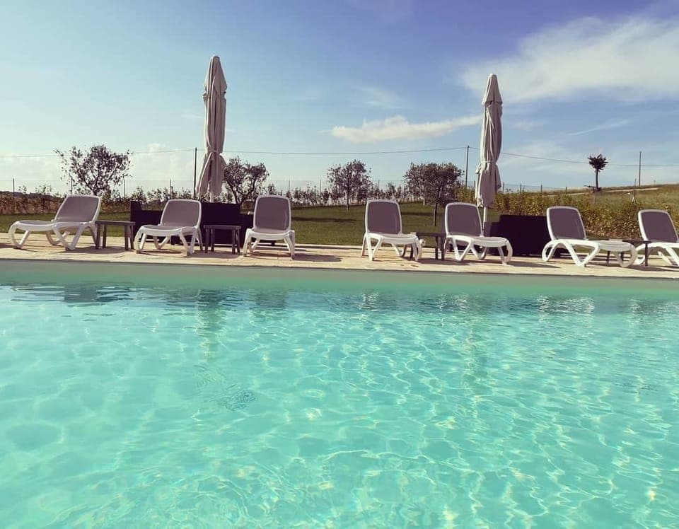 Seasonal outdoor pool