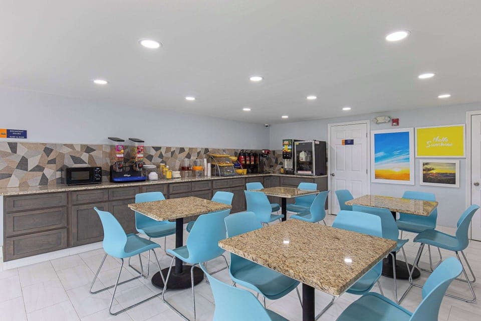 Free daily on-the-go breakfast