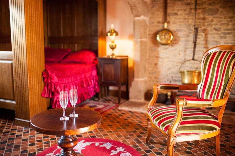 Individually decorated, individually furnished, desk, iron/ironing board