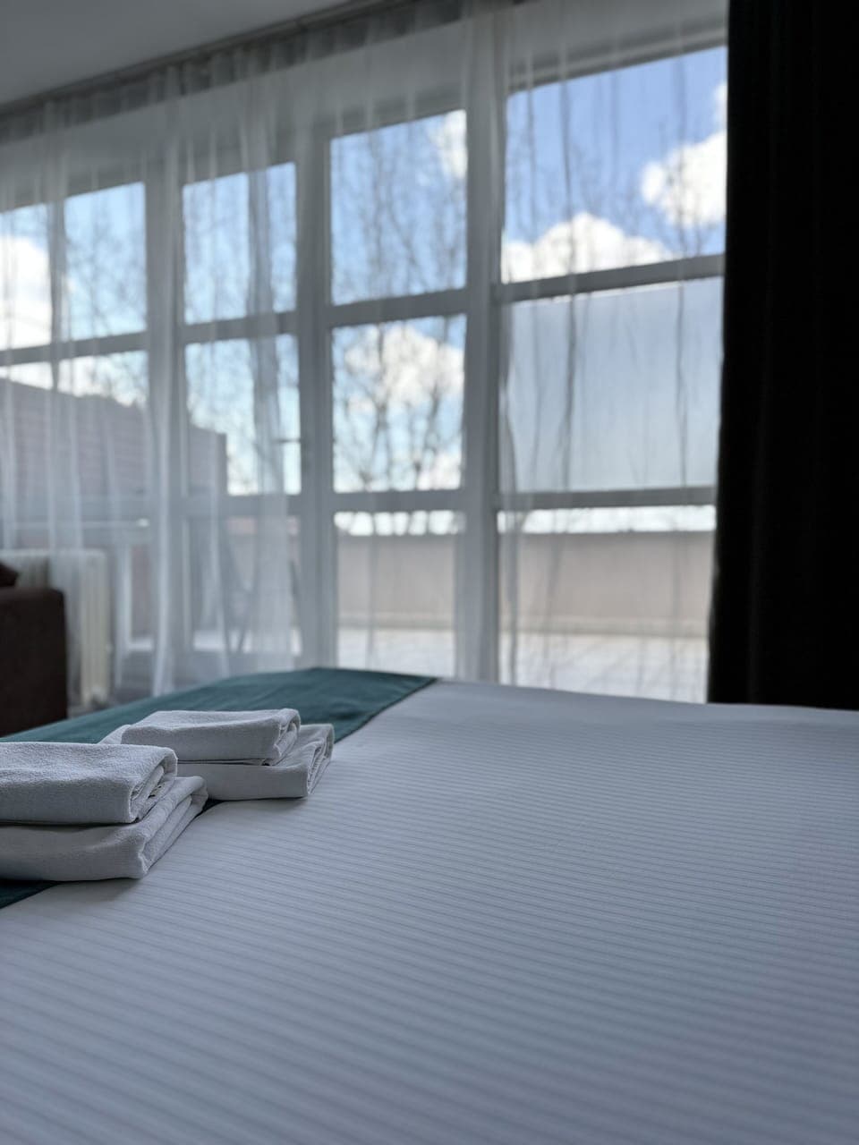 Comfort Double Room, Terrace | Minibar, in-room safe, desk, blackout drapes