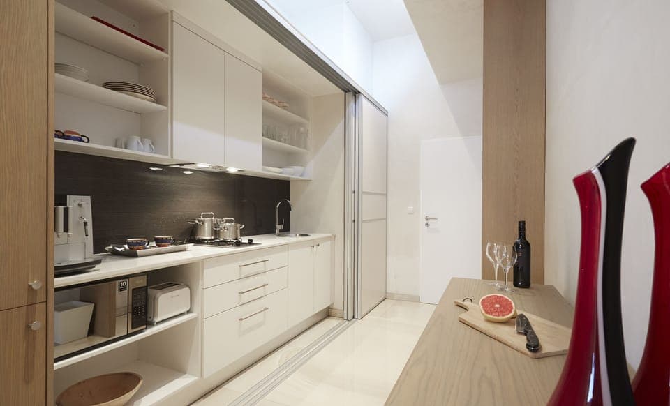 Microwave, coffee/tea maker, electric kettle, highchair