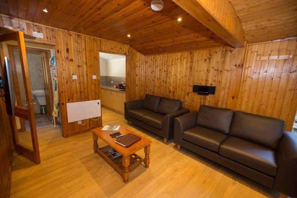Lodge, 2 Bedrooms (Birkhall) | Living area | Smart TV, DVD player