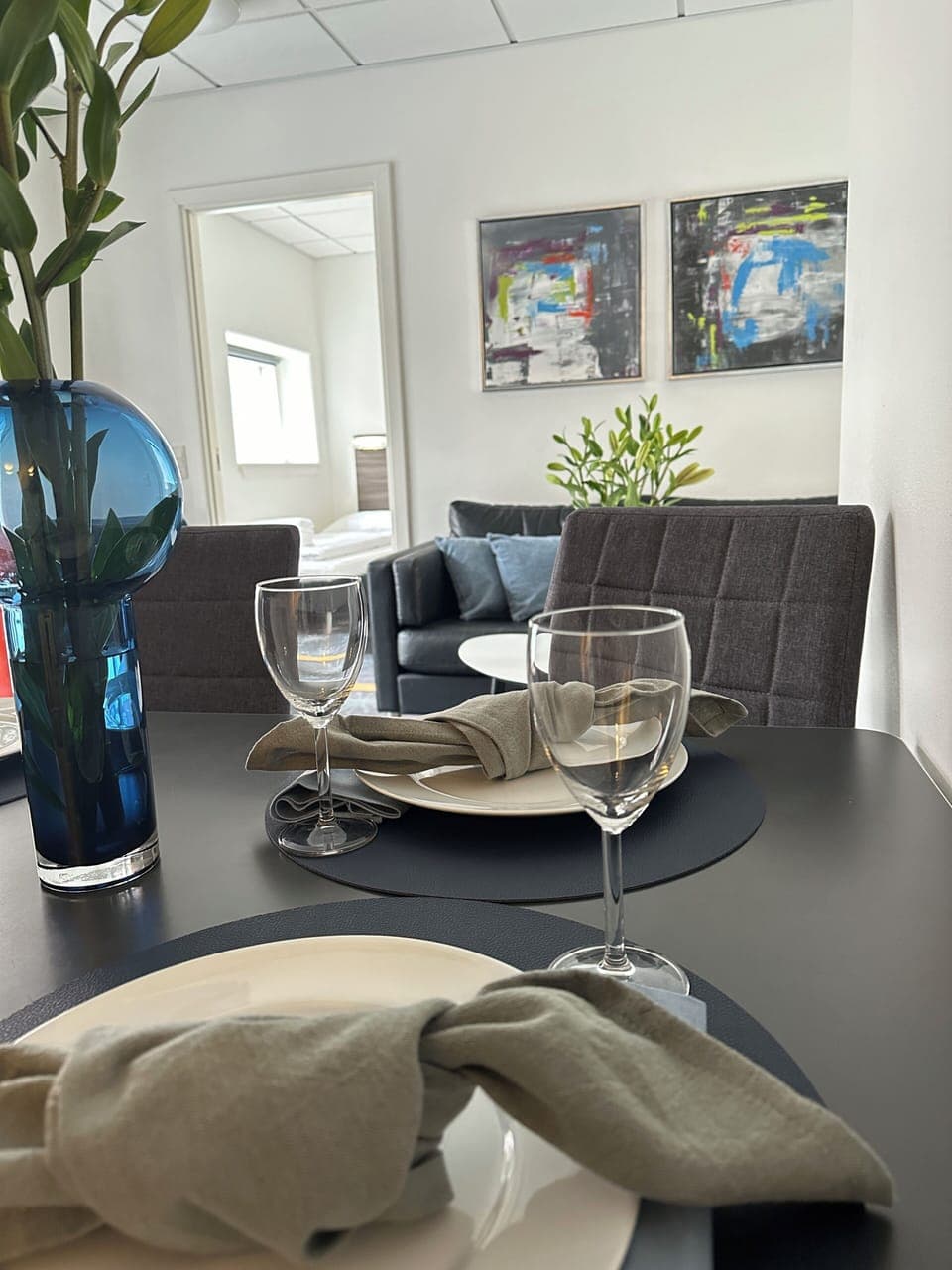 Blackout drapes, soundproofing, iron/ironing board, free WiFi