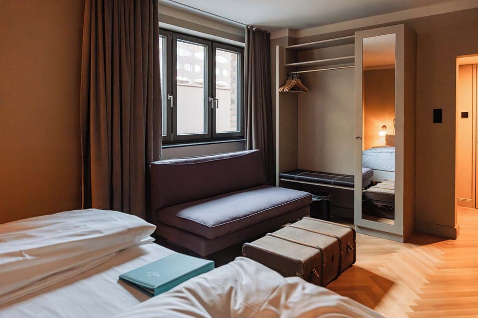 Premium bedding, minibar, in-room safe, desk