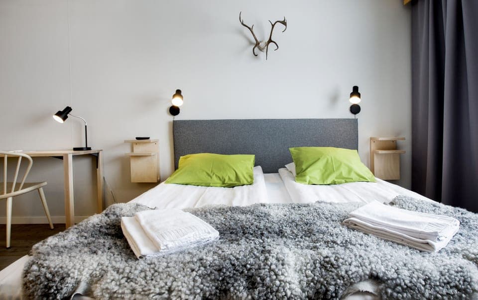 Chalet, 1 Bedroom (Kiruna) | Individually furnished, desk, free WiFi, bed sheets